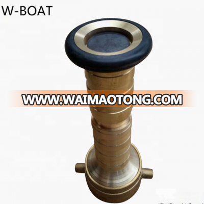 W-boat natural colour John morris lead brass 50 mm fire nozzle