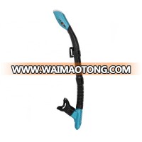 Adult Diving Snorkel with Splash Guard and Top Valve Super Dry